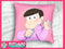 Pillow _ Osomatsu san _ Todomatsu Matsuno _ Hugging pillowcase anime 45cm x45cm - 1